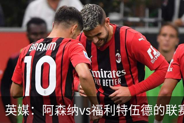 英媒：阿森纳vs福利特伍德的联赛杯1/8决赛可能遭受天气影响